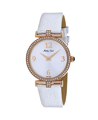 Mathey Tissot Women's Gaia Silver Dial Watch - D587QPI