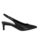 Calvin Klein Women's Dainty Low Heel Slingback Pumps