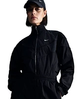 Nike Women's Windrunner Full-Zip Contrast-Trim Jacket