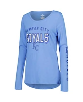 Fanatics Women's Light Blue/Royal Kansas City Royals T-Shirt Combo Pack