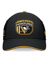 Fanatics Men's Black Pittsburgh Penguins 2024 Nhl Draft Flex Hat