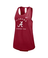 Nike Women's Crimson Alabama Tide Primetime Open Back Tank Top