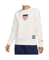 Nike Women's White Team Usa Phoenix Fleece 1924 Pack Pullover Sweatshirt