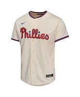 Nike Big Boys and Girls Bryce Harper Cream Philadelphia Phillies Alternate Limited Player Jersey