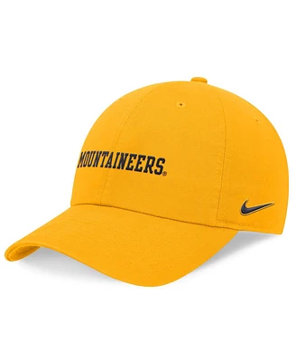 Nike Men's Gold West Virginia Mountaineers 2024 On-Field Club Adjustable Hat