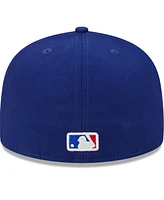 New Era Men's Cream/Royal Texas Rangers 2024 Mlb All-Star Game Workout 59FIFTY Fitted Hat