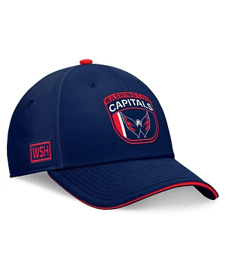 Fanatics Men's Navy Washington Capitals 2024 Nhl Draft Flex Hat