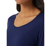 32 Degrees Women's Long-Sleeve Scoop-Neck Top