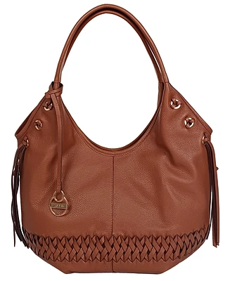 Lodis Julie Leather Hobo Bag