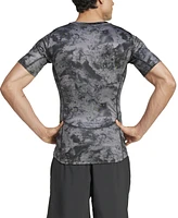 adidas Men's Tech-Fit Camouflage Training T-Shirt