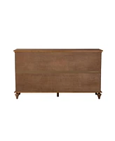 Hulala Home Oswaldo Traditional 58'' Wide Sideboard with 3 Drawer