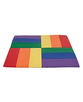 ECR4Kids SoftZone Turning Tiles Activity Mat, Assorted