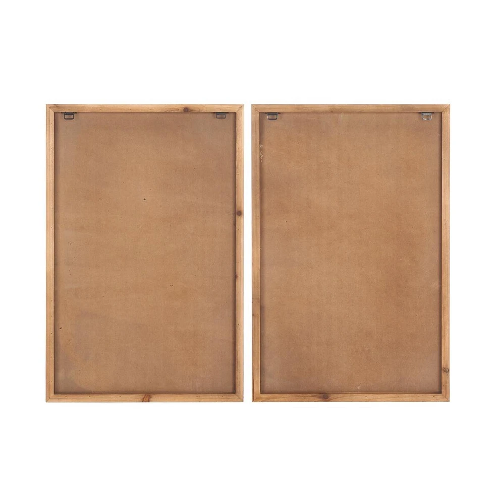 Safavieh Modern Geometry Framed Dimensional Wall Art