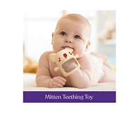 Sperric Silicone Baby Hand Teething Toy, Soothes Sucking Needs & Supports Self-Discovery, Soft, Safe & Easy to Clean