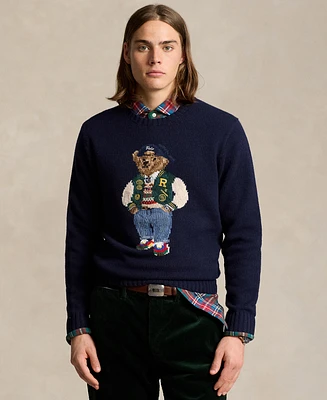 Polo Ralph Lauren Men's Bear Wool-Cashmere Sweater