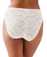 Wacoal Women's High Profile High-Cut Lace Underwear