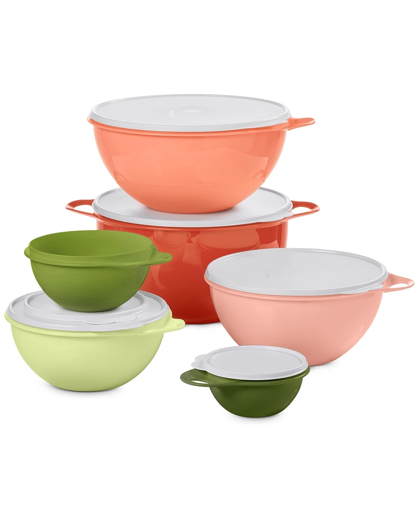 Tupperware 6-Piece Thatsa Bowl & Lid Storage Set