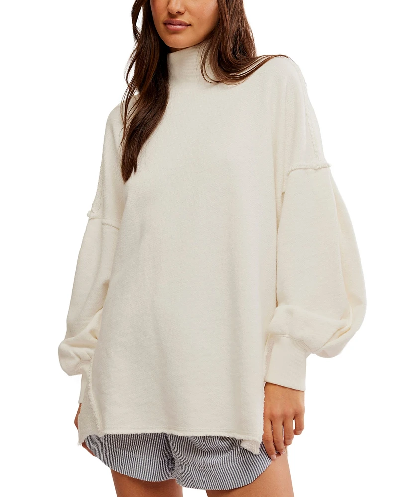 Free People Women's Wonderful Cotton Pullover Top