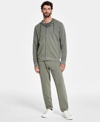 A|X Armani Exchange Men's Zip Front Stretch Hoodie