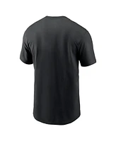 Nike Men's Black New York Jets Faded Essential T-Shirt