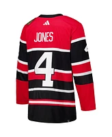 Adidas Men's Seth Jones Red Chicago Blackhawks Reverse Retro 2.0 Authentic Player Jersey