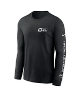 Nike Men's Black New York Jets All Out Long Sleeve T-Shirt