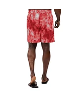 G-iii Sports by Carl Banks Men's Scarlet San Francisco 49ers Change Up Volley Swim Trunks