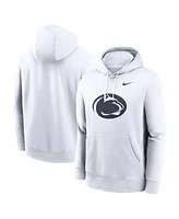 Nike Men's White Penn State Nittany Lions Primetime Evergreen Club Fleece Pullover Hoodie