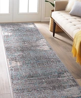 Main Street Rugs County 394 2'x7' Runner Area Rug