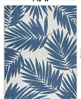 Main Street Rugs Citta Outdoor 7'10"x10' Area Rug