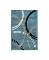 Main Street Rugs Alba 377 2'7"x4' Area Rug