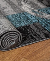 Main Street Rugs Alba 307 2'7"x6' Area Rug