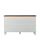 Hulala Home Ottfried Traditional 58'' Wide Sideboard with Solid Wood Legs