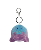 Aurora Mini Blue Moon Nomwhal Keychain Tasty Peach Enchanting Plush Toy Purple 4"