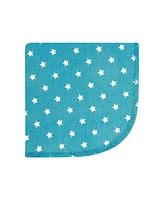 Hudson Baby Infant Boy Flannel Cotton Washcloths, Happy Planets Pack