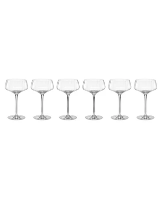 Lenox Tuscany Classics Angled Optic Coupes, Set Of 6