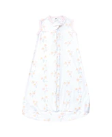 Hudson Baby Girls Cotton Sleeveless Wearable Sleeping Bag, Sack, Blanket, Mixed Daisy