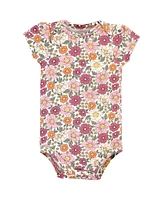 Hudson Baby Baby Girls Cotton Bodysuits