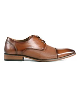 Guess Men's Shelly Cap Toe Lace Up Dress Oxfords