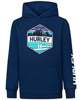 Hurley Big Boys Graphic Fleece Pullover Hoodie