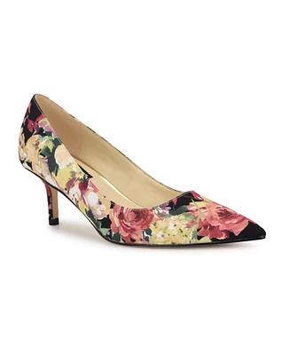 Nine West Women's Arlene Kitten Heel Pointy Toe Pumps