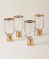 Lenox Tuscany Classics Gold Frost All-Purpose Glasses, Set Of 4