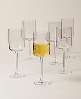 Lenox Tuscany Classics Straight White Wine Glasses, Set Of 6