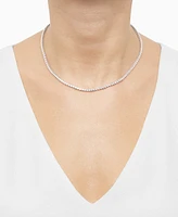 Grown With Love Lab Grown Diamond 18" Tennis Necklace (5 ct. t.w.) in 14k White Gold