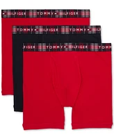 Tommy Hilfiger Men's Solid Boxer Briefs, Pack of 3