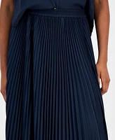 Michael Michael Kors Women's Pleated Pull-On Midi Skirt