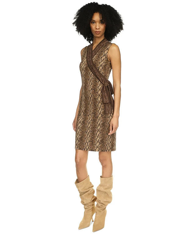denim button up bodycon dress western buckle and an easy fit Midweek Ramblings. | Pink beach summer wedding dress Color:Chestnut Twist