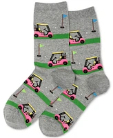 Hot Sox Women's Golf Carts Crew Socks