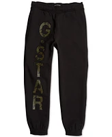 G-Star Raw Men's Relaxed Fit Heavyweight Embroidered Logo Joggers