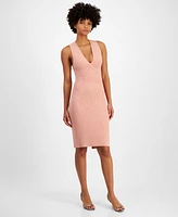 Guess Women's Carista Ribbed Midi Dress